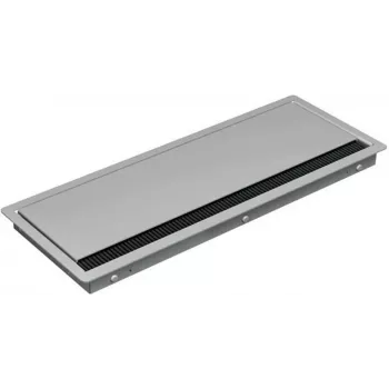 Bachmann CONI COVER Long 338.0080 Cubierta de conexión empotrada, acero, gris plata