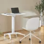 Mesa móvil para portátil MACLEAN MC-453W con regulación neumática de altura, altura máx. 109 cm