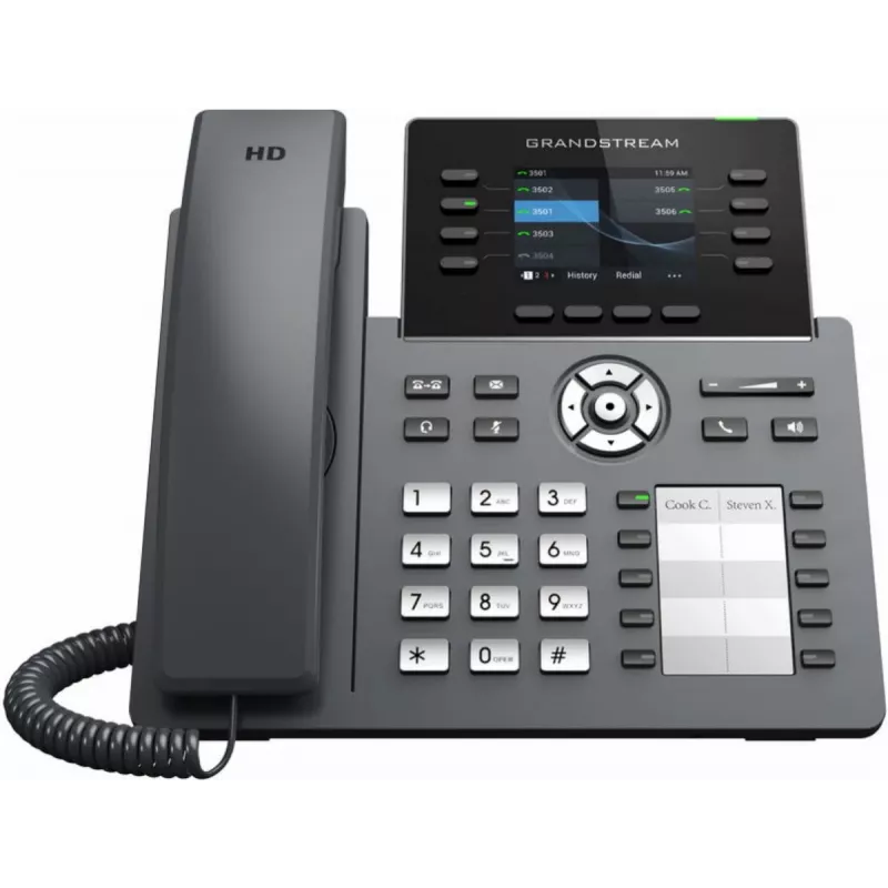 Teléfono IP Grandstream GRP2634 Negro