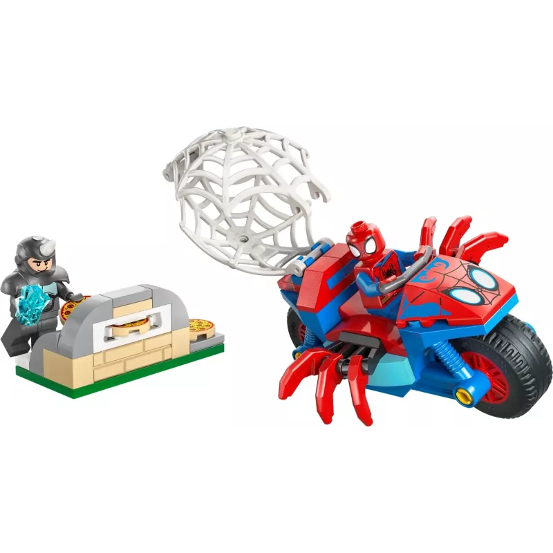 LEGO MARVEL 11206 Spidey en su moto contra Rhino
