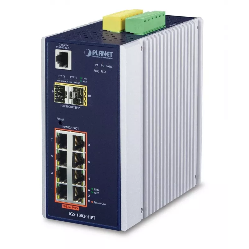Switch Gigabit Ethernet gestionado L2+ PLANET IGS-10020HPT