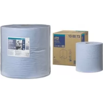 Rollo de limpieza Tork 130073 — rollo industrial multiusos 2 capas azul, 170 m