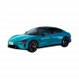 Xiaomi SU7 coche en miniatura de fundición a presión 1:18, Aqua Blue