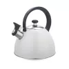 Hervidor de agua Maestro MR-1302-WG 2,5 L, carcasa de acero inoxidable, blanco, silbato abatible