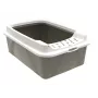 Arenero para gatos rotho Bonnie Eco Cappuccino 30 L bandeja de plástico cubierta con tapa, 572×393×209 mm