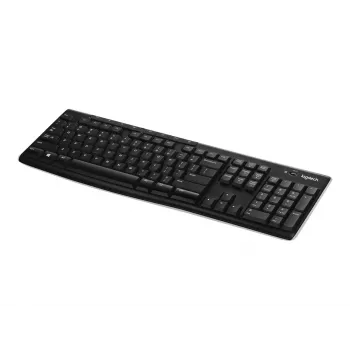 Logitech K270 Teclado inalámbrico con receptor Unifying en negro