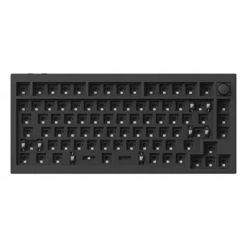 Teclado mecánico Keychron Q1 HE RGB Hot-Swappable Inalámbrico Carbon Negro