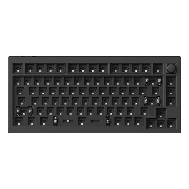 Teclado mecánico Keychron Q1 HE RGB Hot-Swappable Inalámbrico Carbon Negro