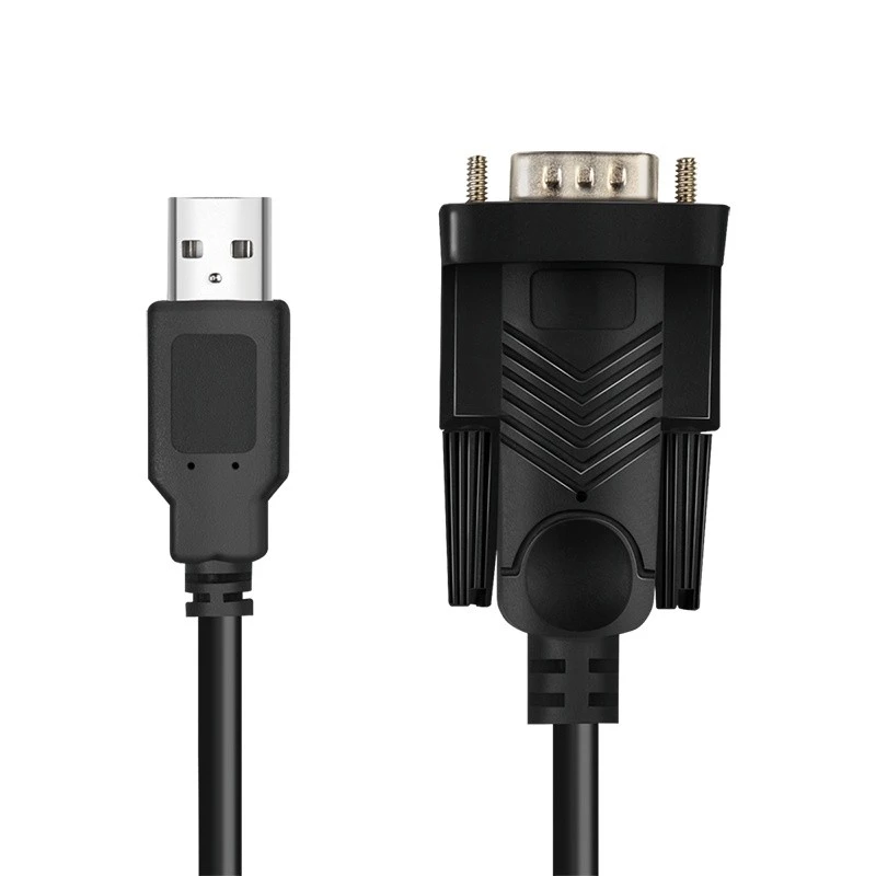 Cable serie LogiLink AU0048A negro 1,5 m USB A DB-9