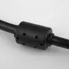 Akyga AK-AV-01 cable VGA D-Sub 15 pines conector macho/conector macho, 1,8 m, negro, con filtro de ferrita