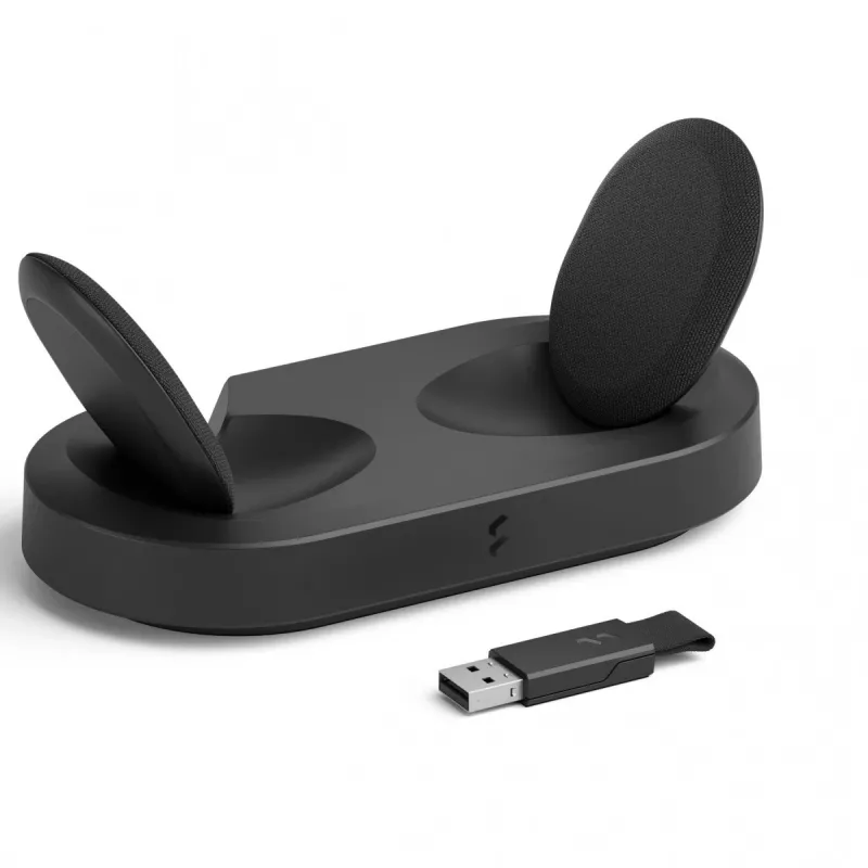 Fractal Design Scape auriculares con cable e inalámbricos diadema música base de carga negros