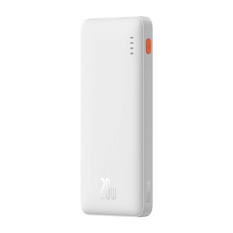 Batería externa Baseus Airpow polímero de litio 10000 mAh 20 W blanca