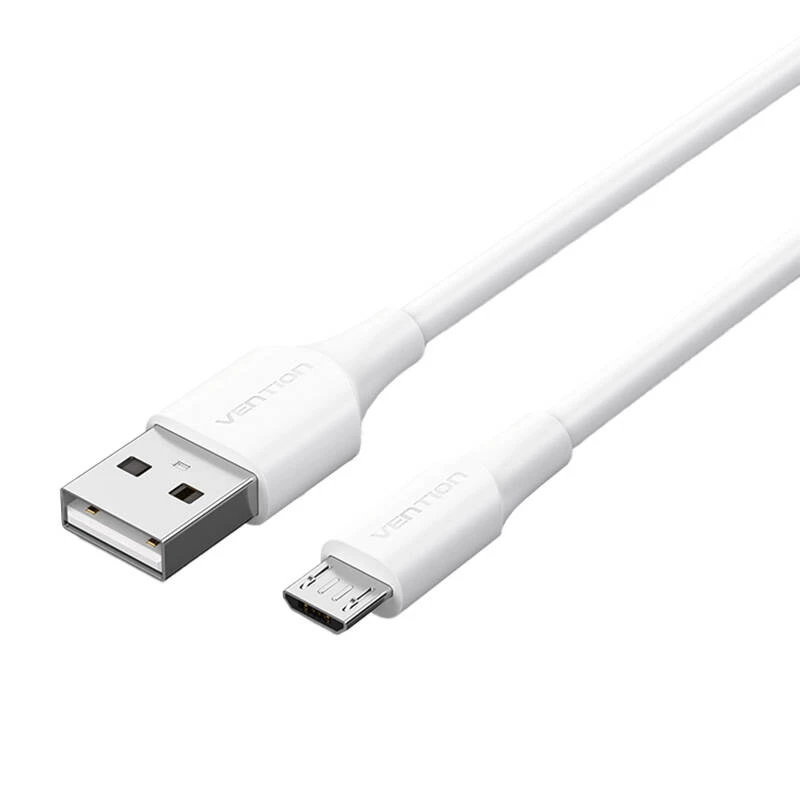 Cable USB2.0 a MICRO-B/1M blanco Ctiwf Vention