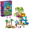Juguete de construcción LEGO Friends 42666 set de juego casa del árbol fiesta de cumpleaños de gatos, 321 piezas, 6+ años, 180×160×100 mm