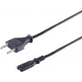 Shiverpeaks 60002-2 Cable de alimentación, enchufe Euro a Euro 8 (C7), 2 m, VDE