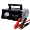 Cargador de baterías QOLTEC 52514 — 12V/24V, 25A, para baterías AGM/GEL/SLA con pantalla LCD
