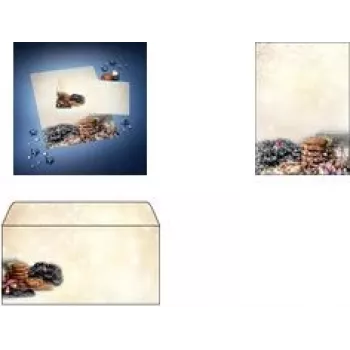 Papel de cartas navideño A4 Sigel Winter Smell, 90 g/m², 25 hojas