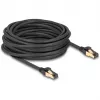 Cable de red DeLOCK RJ45 Cat.6A conector macho a conector macho S/FTP 10 m negro