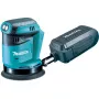 Lijadora excéntrica Makita DBO180Z — 18 V Li-Ion, plato de 125 mm, órbita de 2,8 mm, 7.000–11.000 rpm, bolsa de polvo, 1,7 kg