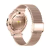Smartwatch Colmi V89 acero inoxidable oro con Bluetooth y medidor de frecuencia cardíaca