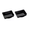 Ravanson OP-7050 Sandwichera 3 en 1, 1200 W, Negro/Plata