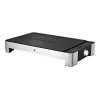WMF 0415330011 Parrilla eléctrica rectangular Negra, acero inoxidable 2000 W