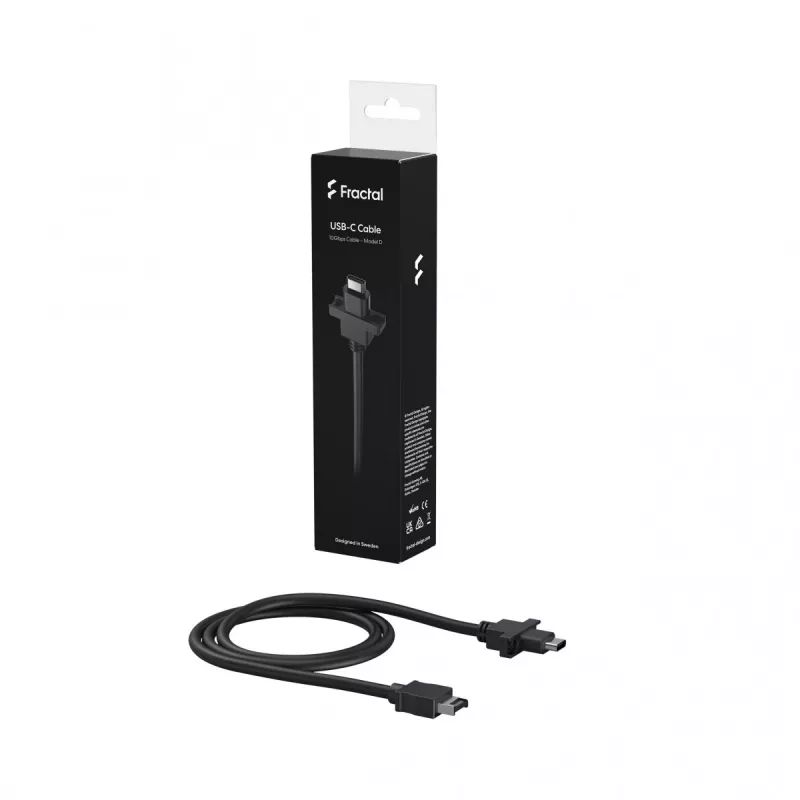 Cable USB-C 10Gbps Fractal Design Pop accesorio – Modelo D