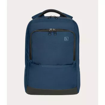 Mochila Tucano Lunar 40,6 cm 16 inch azul 2 bolsillos frontales