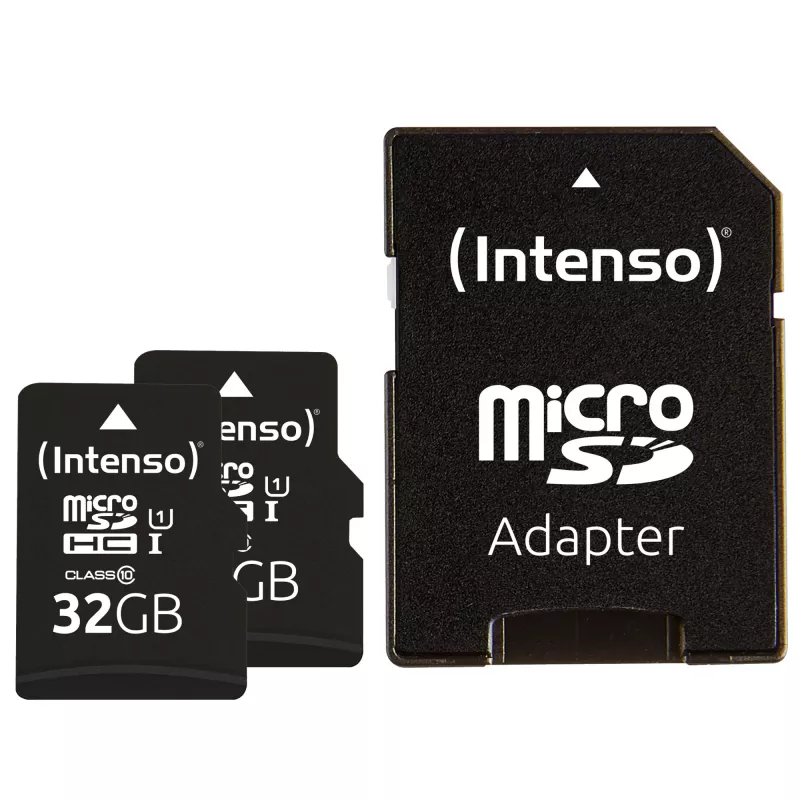 Memoria flash Intenso 32GB UHS-I microSDHC doble pack
