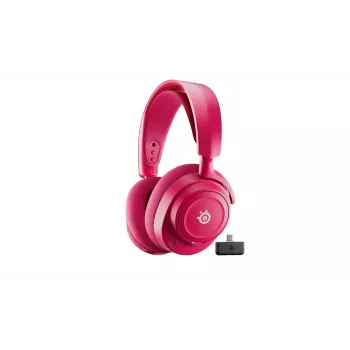 Auriculares Steelseries Arctis Nova 7P Wireless Gen 2 con cable e inalámbricos Over-Head Gaming USB Type-C Bluetooth Magenta