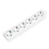Regleta de alimentación LogiLink LPS238 1.5m 6 tomas AC interior blanco