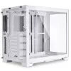 Caja de PC Lian Li O11D Mini-S Mini Tower blanca (compatible con fuente de alimentación SFX/SFX-L)