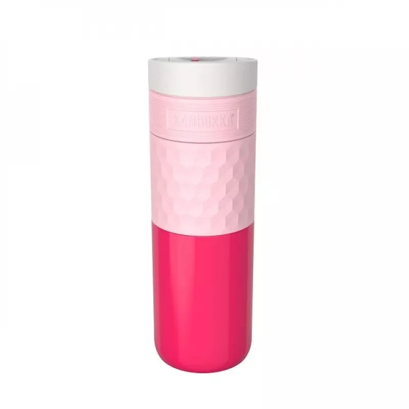 Botella térmica Kambukka Etna 0,5 L, rosa, mantiene caliente hasta 9 h, Ø 7,1 cm