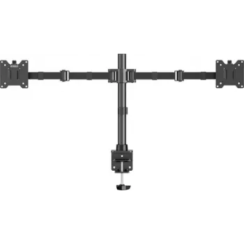 SpeaKa Professional SP-MM-221 Soporte de sobremesa para monitor de 2 brazos 43,2 cm 17 - 88,9 35 Negro (SP-13383184)