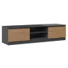 Mueble TV Topeshop RTV 140 ANTR/ARTIS con 2 estantes