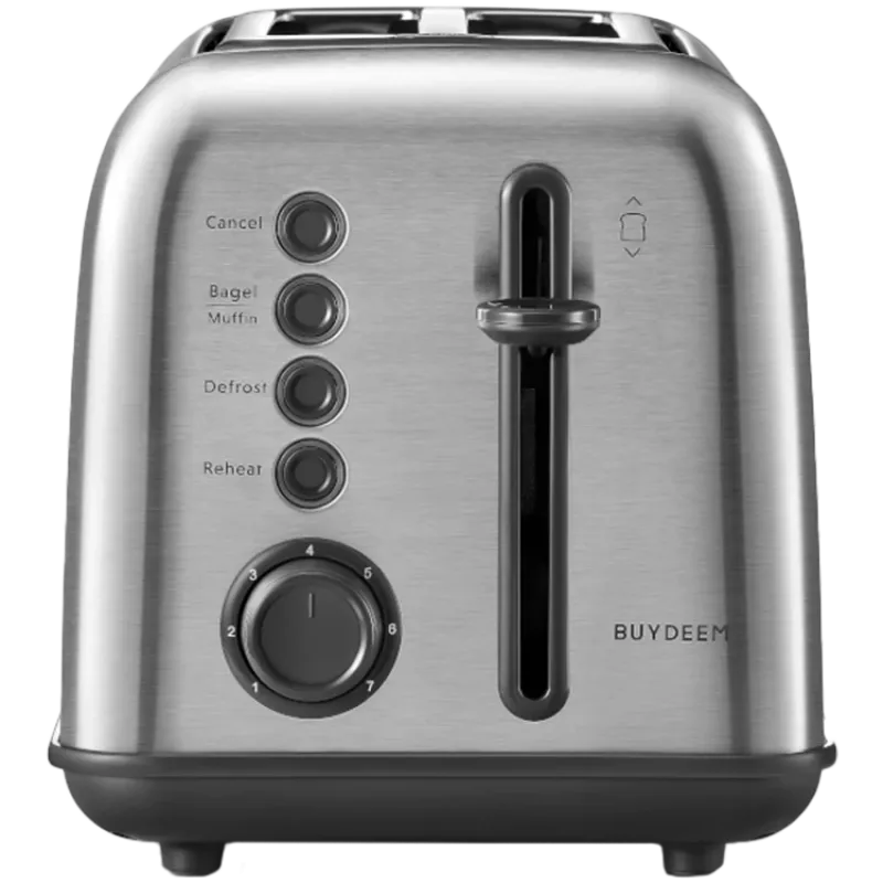 Tostadora BUYDEEM de 2 ranuras, modelo DT620E, color acero inoxidable, EU