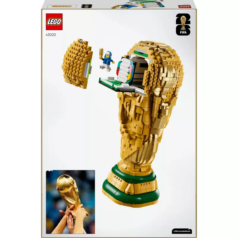 LEGO EDITIONS 43020 Trofeo oficial de la Copa Mundial de la FIFA