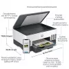 Impresora multifunción HP Smart Tank 720 — inyección térmica de tinta, color, A4, Wi‑Fi, dúplex, 4800x1200 dpi