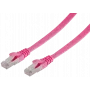 Cable de red ShiverPeaks BS75517-SLM Magenta 7,5 m Cat7 U/FTP (STP)