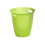 Durable TREND papelera redonda 31,5 cm, verde translúcido