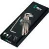 Wera 05073544001 juego de llaves hexagonales en L métricas 9 piezas