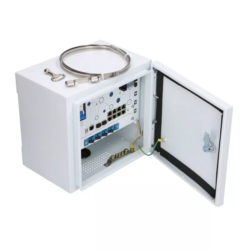 Switch gestionado Extralink Minos 8x RJ45 1000Mbps PoE 200W L2