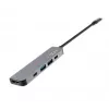 Hub USB-C FIXED FIXHU-MN-GR 5 puertos mini para portátiles y tablets