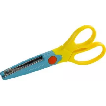 Tijeras KWB 020895 — hojas de acero inoxidable, mango ergonómico