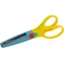Tijeras KWB 020895 — hojas de acero inoxidable, mango ergonómico