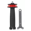 Amoladora angular YATO YT-82826, 18V Li-Ion 2Ah, disco de 125 mm, 10.000 rpm, rosca M14, carcasa de protección ajustable sin herramientas