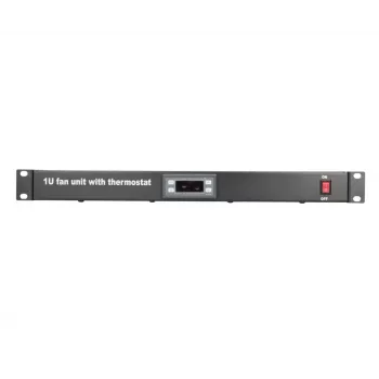 Panel de ventiladores Extralink EX.19089 19 pulgadas 2 ventiladores con termostato