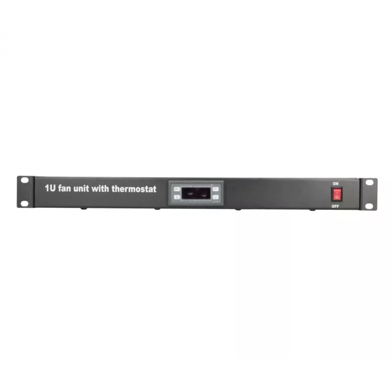 Panel de ventiladores Extralink EX.19089 19 pulgadas 2 ventiladores con termostato