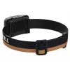 Linterna frontal Duracell DH400 negra, naranja