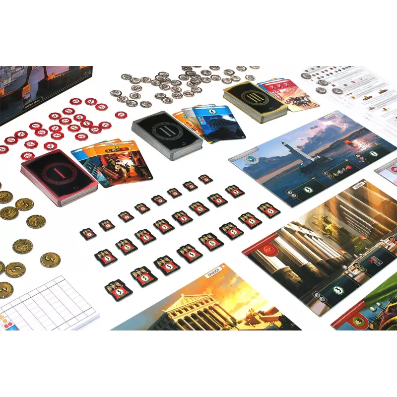 Juego de mesa 7 WONDERS OF THE WORLD (VERSIÓN POLACA)